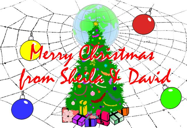 A Christmas Card from Sheila and David