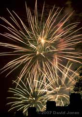 Fireworks in Manor Park