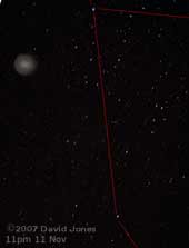 Comet Holmes on 11 November