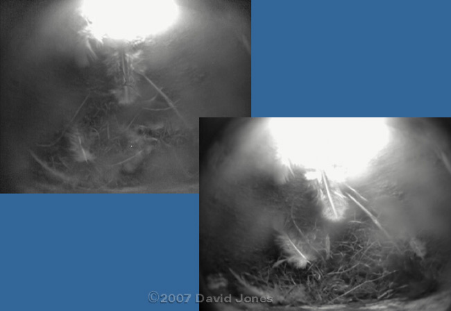 Partial cleaning of lens - 1