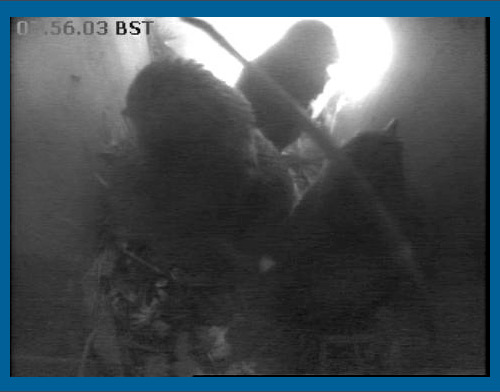 Inside the box on a dull day