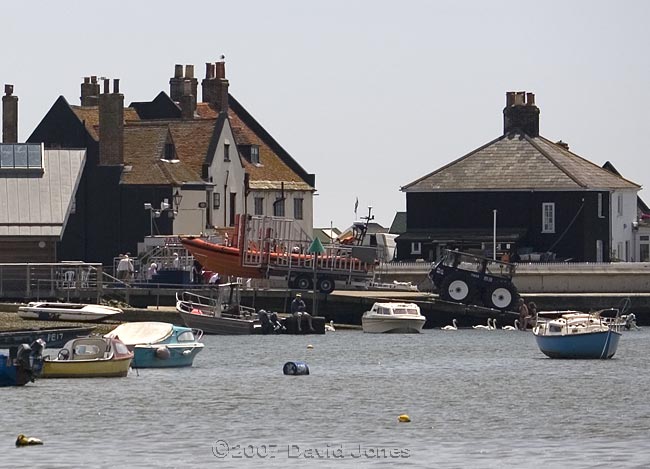 Mudeford Quay - the lifeboat