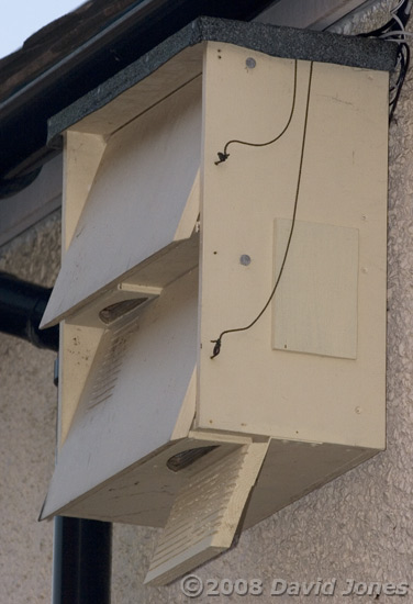 Swift nestboxes