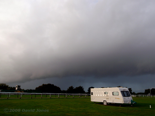 Squalls pass by Exeter Racecourse - 1