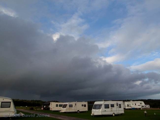 Squalls pass by Exeter Racecourse - 1