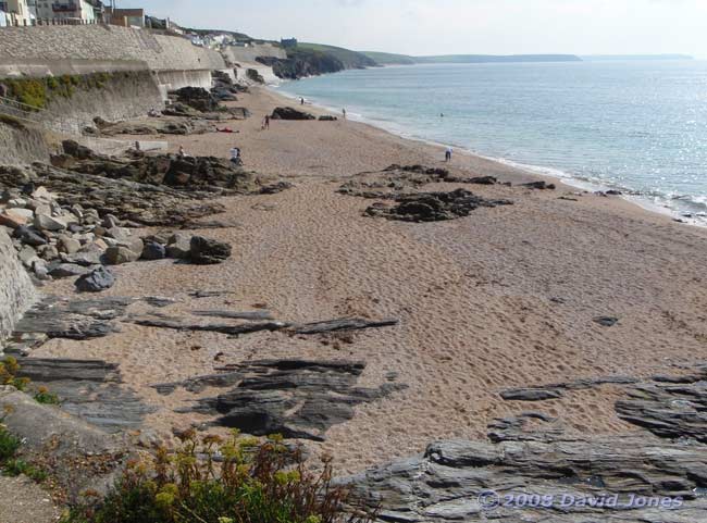 Looking south along the Lizard coast from Porthleven