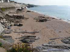 Looking south along the Lizard coast from Porthleven