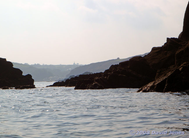 Looking towards Porthallow past the rocks off Nare Head - 2
