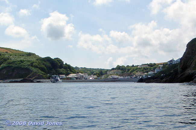 Porthallow - a kayak's eye view (cropped image)