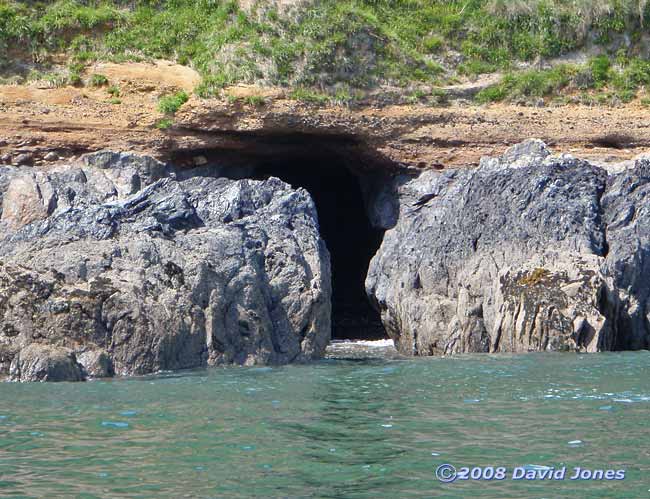 Caves - close-up of zawn and cave