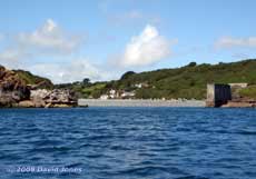 Porthoustock Cove - as seen from my kayak