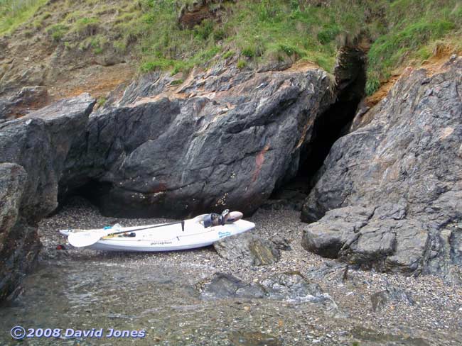 Another cave just north of Porthallow