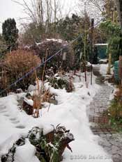 Snow falling at lunchtime