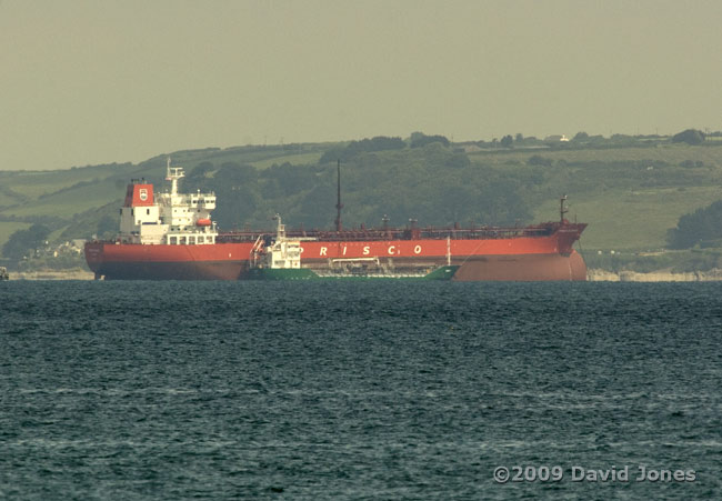 Refueling in Falmouth Bay, 9 June