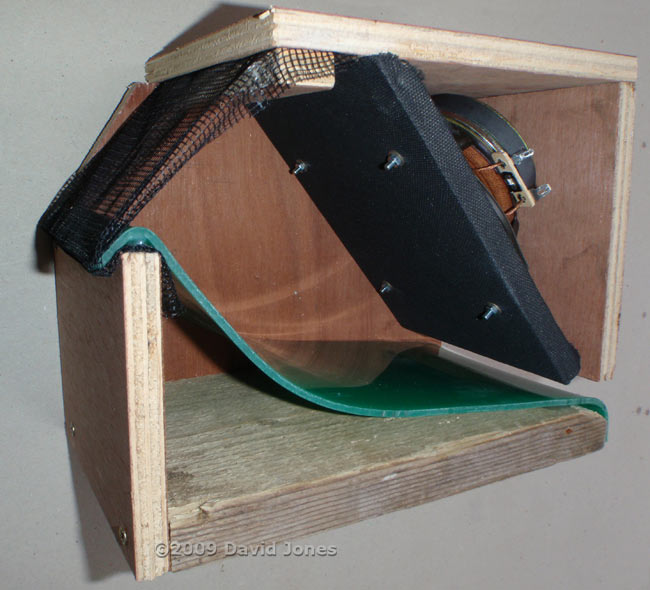 Loudspeaker housing for the Swift nestboxes - 2