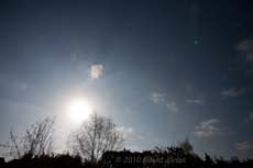 Looking south from our garden, 16 April
