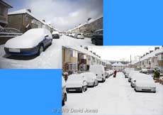 The road is snowbound again, 18 December