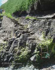 Steps down to Pystyl (Pistil)l Ogo, 11 June