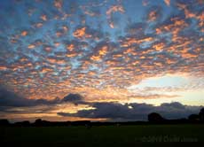 Dawn over the Lizard as we prepared to leave, 19 September 2010