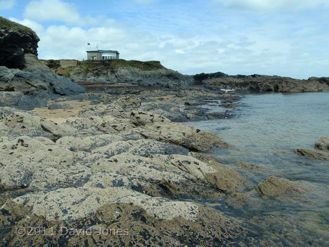 The foreshore on the south side of Nare Point Coast Watch Station, 15 May