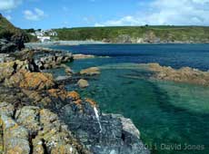 View of Porthallow from the south, 20 May