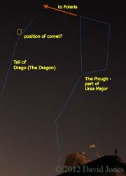 Ursa Major (the Plough), 7.15pm 14 March 2012