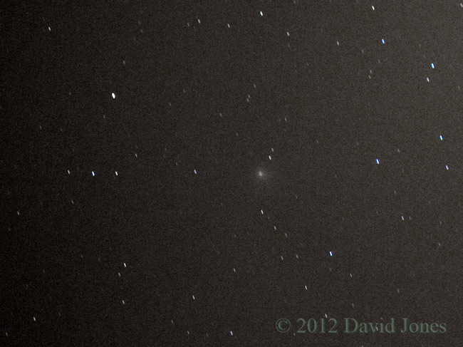 Comet Garradd , 7.47pm 20 March 2012 - cropped image