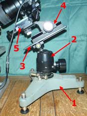 Present macro setup - close-up, 5 January 2011
