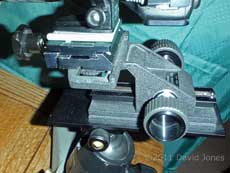 Present macro setup - Canon Focusing rail, 5 January 2011